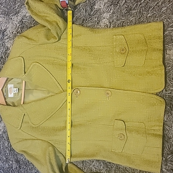 Lime Green Talbots Blazer - Picture 4 of 4